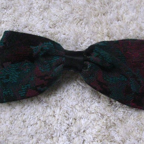 Vintage 80s Big Hair Bows Bundle of 6 Hair Accessories - Picture 5 of 8